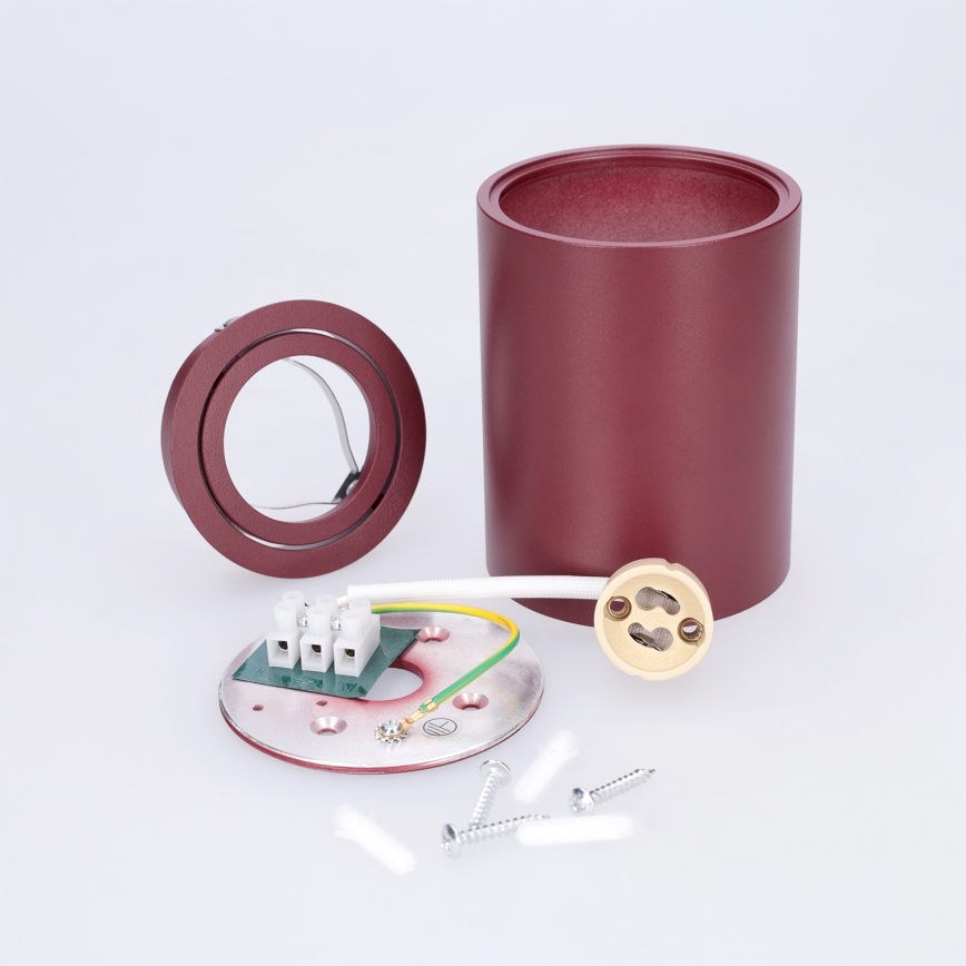 BRILAGI - Spotlamp MIA 1xGU10/30W/230V 100x80 mm bordeaux