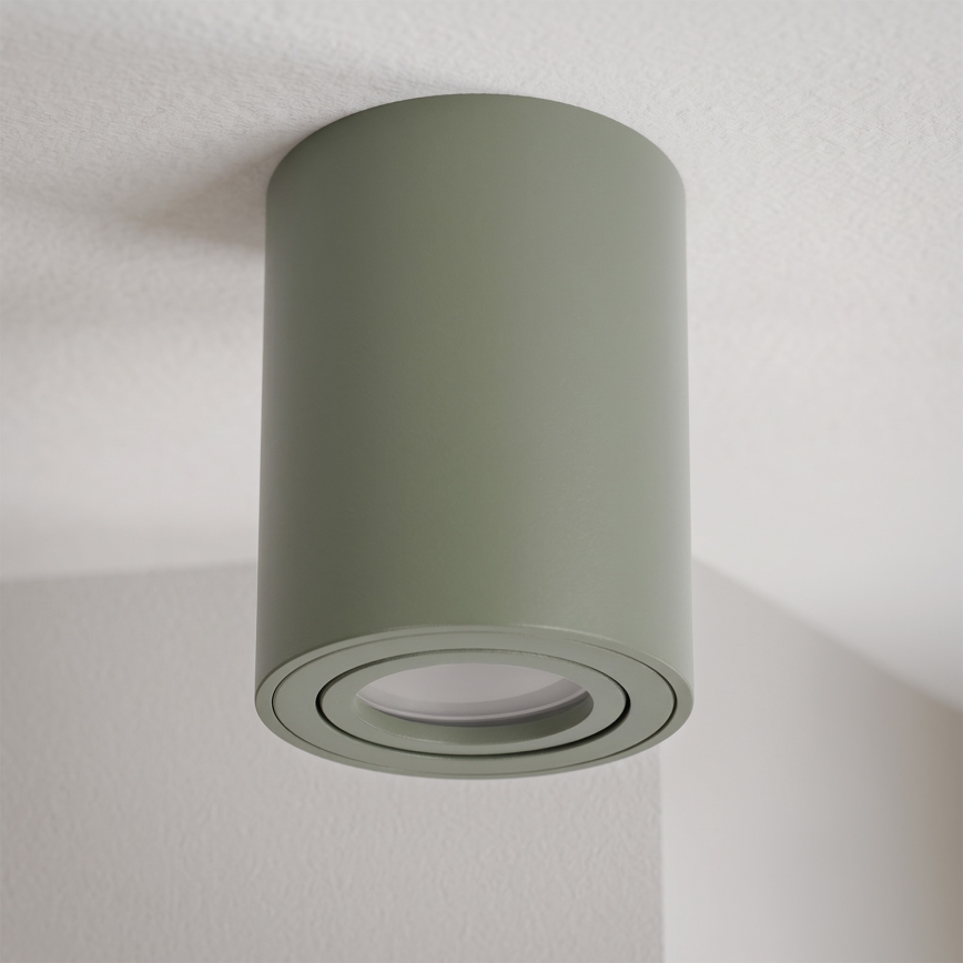 BRILAGI - Spotlamp MIA 1xGU10/30W/230V 100x80 mm donkergroen