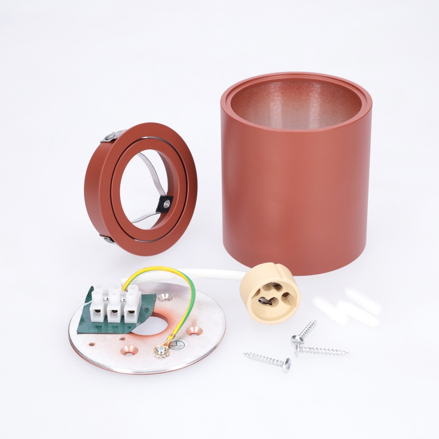 BRILAGI - Spotlamp MIA 1xGU10/30W/230V 84x80 mm bruin