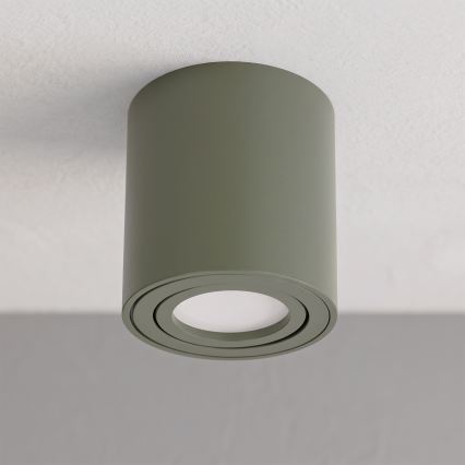 BRILAGI - Spotlamp MIA 1xGU10/30W/230V 84x80 mm donkergroen