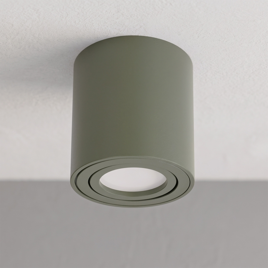 BRILAGI - Spotlamp MIA 1xGU10/30W/230V 84x80 mm donkergroen