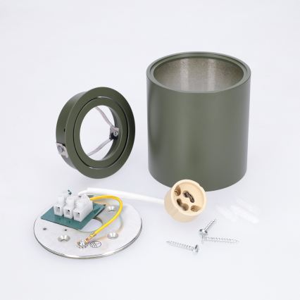 BRILAGI - Spotlamp MIA 1xGU10/30W/230V 84x80 mm donkergroen