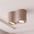 BRILAGI - Spotlamp MIA DOUBLE 2xGU10/30W/230V beige