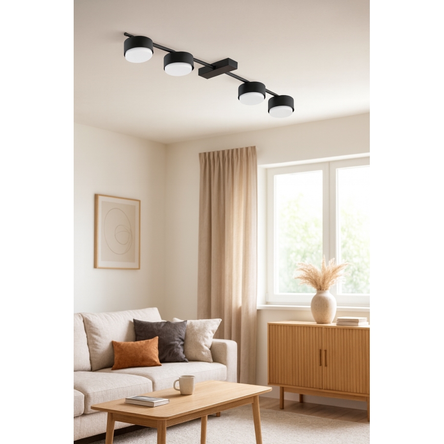 Brilagi - Spotlamp MONO 4xGX53/12W/230V zwart
