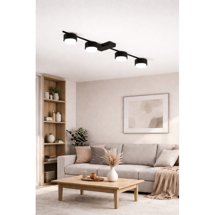 Brilagi - Spotlamp MONO 4xGX53/12W/230V zwart