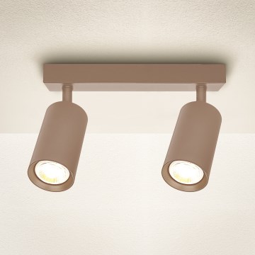 Brilagi - Spotlamp SELE 2xGU10/30W/230V beige