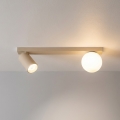 Brilagi - Spotlamp SELE BALL 1xGU10/30W/230V + 1xG9/10W beige