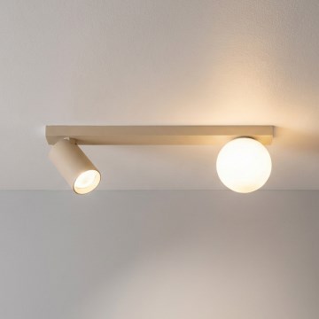 Brilagi - Spotlamp SELE BALL 1xGU10/30W/230V + 1xG9/10W beige