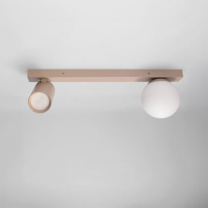 BRILAGI - Spotlamp SELE BALL 1xGU10/30W/230V + 1xG9/10W beige