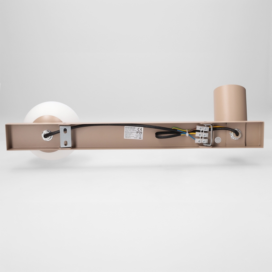 BRILAGI - Spotlamp SELE BALL 1xGU10/30W/230V + 1xG9/10W beige
