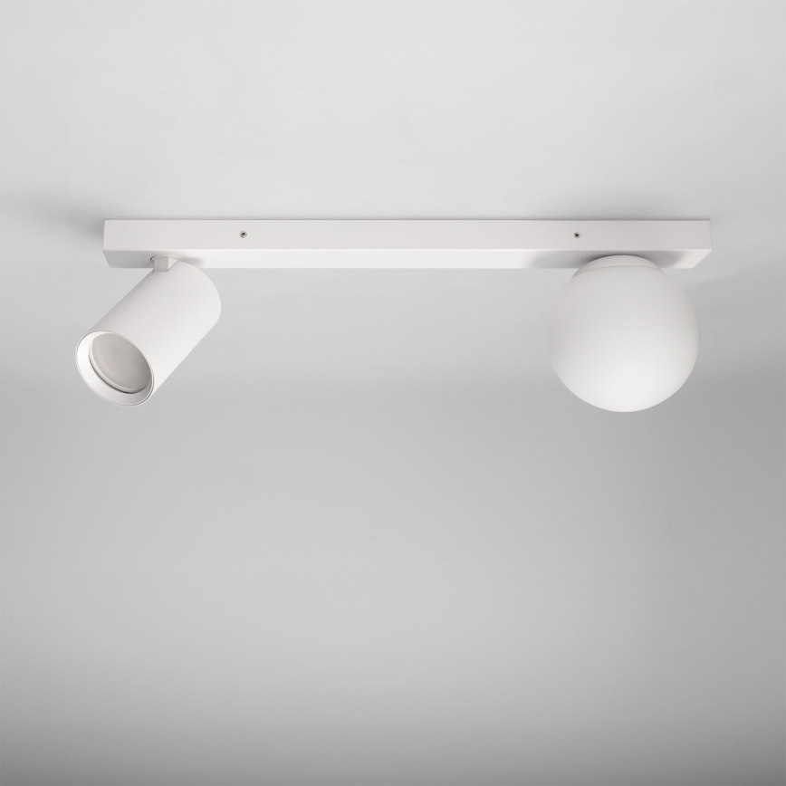 Brilagi - spotlamp SELE BALL 1xGU10/30W/230V + 1xG9/10W wit