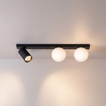 Brilagi - Spotlamp SELE BALL 1xGU10/30W/230V + 2xG9/10W zwart