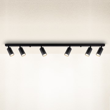 Brilagi - Spotlamp SELE DIAMANT 6xGU10/30W/230V zwart