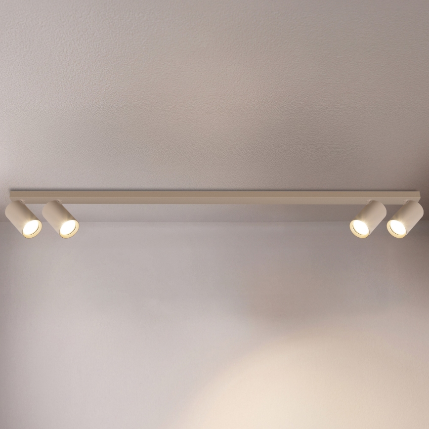 Brilagi - Spotlamp SELE LONG 4x GU10/30W/230V beige