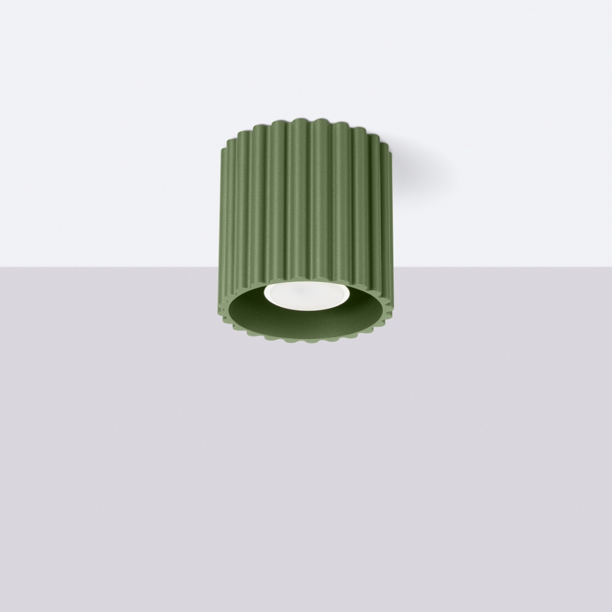 Brilagi - Spotlamp SFERA 1xGU10/10W/230V Ø 10 cm groen