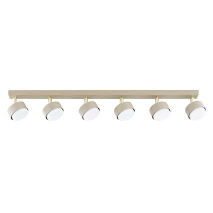 Brilagi - Spot LED RGB+CCT dimmable MONO 6xGX53/14W/230V 2700-6500K Wi-Fi Tuya beige/doré