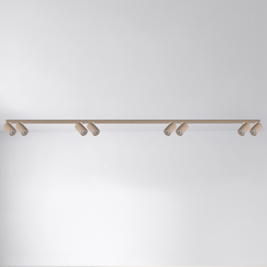 Brilagi - Spotsarmatuur SELE LONG 8xGU10/30W/230V beige