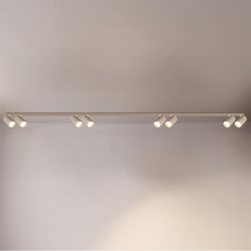 Brilagi - Spotsarmatuur SELE LONG 8xGU10/30W/230V beige