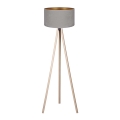 Brilagi - Staande lamp VELVET 1xE27/60W/230V beige/grijs