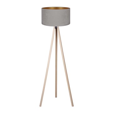 Brilagi - Staande lamp VELVET 1xE27/60W/230V beige/grijs