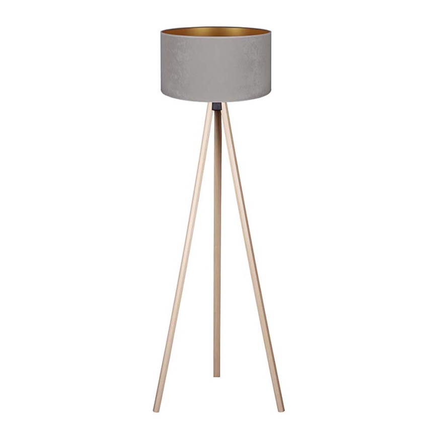 Brilagi - Staande lamp VELVET 1xE27/60W/230V beige/grijs
