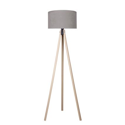 Brilagi - Staande lamp VELVET 1xE27/60W/230V beige/grijs