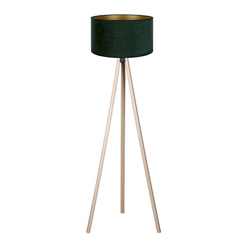 Brilagi - Staande lamp VELVET 1xE27/60W/230V beige/groen