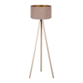 Brilagi - Staande lamp VELVET 1xE27/60W/230V beige