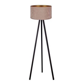 Brilagi - Staande lamp VELVET 1xE27/60W/230V wengé/beige