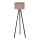 Brilagi - Staande lamp VELVET 1xE27/60W/230V wengé/beige