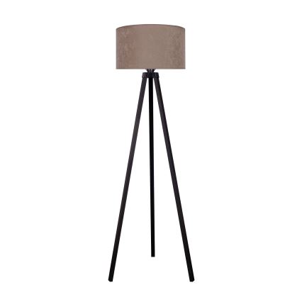 Brilagi - Staande lamp VELVET 1xE27/60W/230V wengé/beige