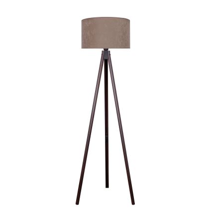 Brilagi - Staande Lamp VELVET 1xE27/60W/230V wengé/beige