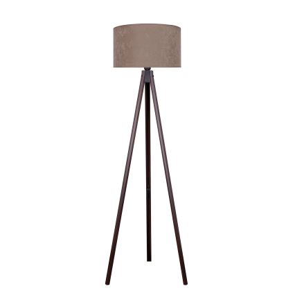 Brilagi - Staande Lamp VELVET 1xE27/60W/230V wengé/beige