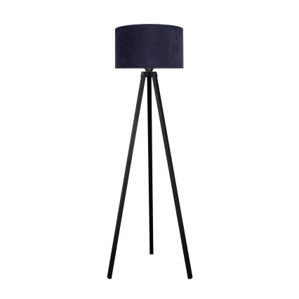 Brilagi - Staande lamp VELVET 1xE27/60W/230V wengé/blauw
