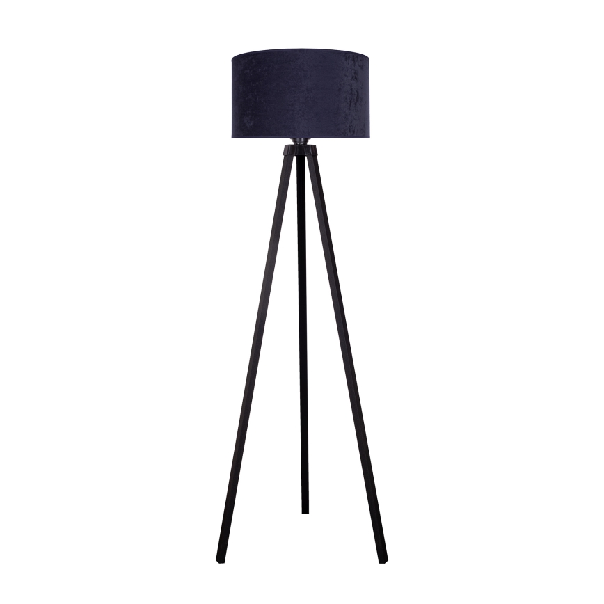 Brilagi - Staande lamp VELVET 1xE27/60W/230V wengé/blauw