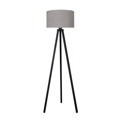 Brilagi - Staande lamp VELVET 1xE27/60W/230V wengé/grijs