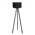 Brilagi - Staande lamp VELVET 1xE27/60W/230V wengé/groen
