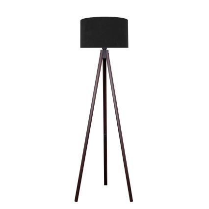 Brilagi - Staande Lamp VELVET 1xE27/60W/230V wengé/zwart