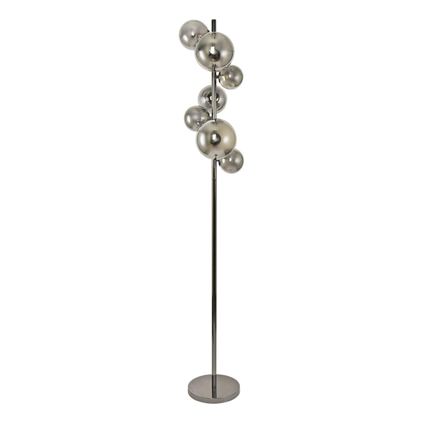 Brilagi - Staande LED Lamp MILLA 7xG9/3W/230V glanzend chroom/gerookt