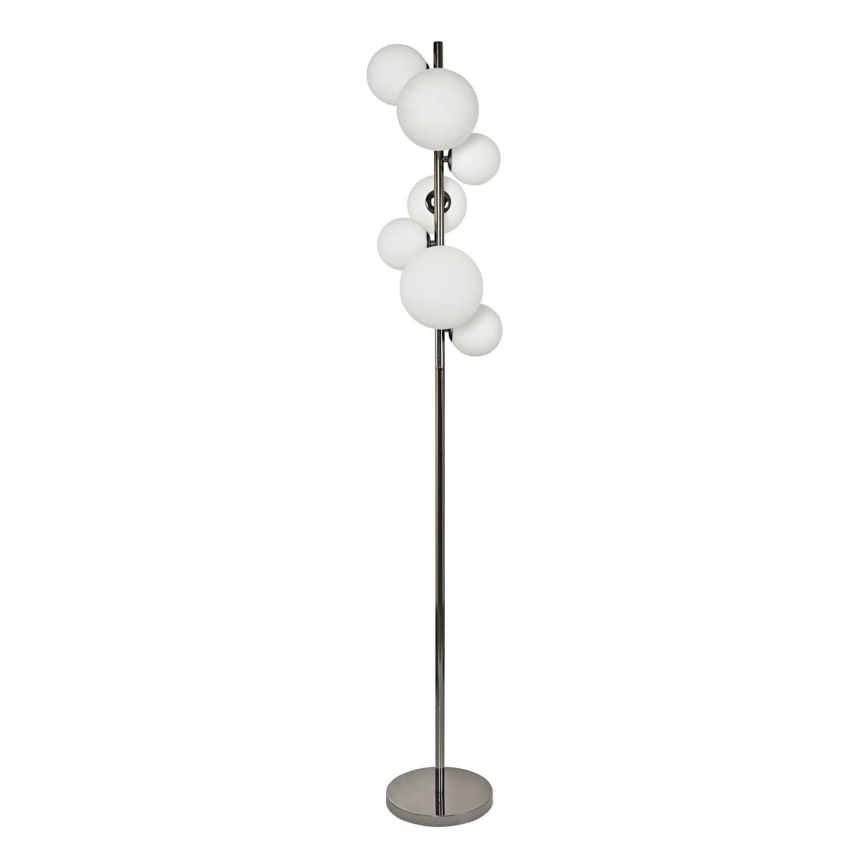 Brilagi - Staande LED Lamp MILLA 7xG9/3W/230V glanzend chroom/wit