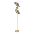 Brilagi - Staande LED Lamp MILLA 7xG9/3W/230V goud/gerookt