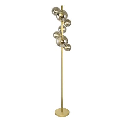 Brilagi - Staande LED Lamp MILLA 7xG9/3W/230V goud/gerookt