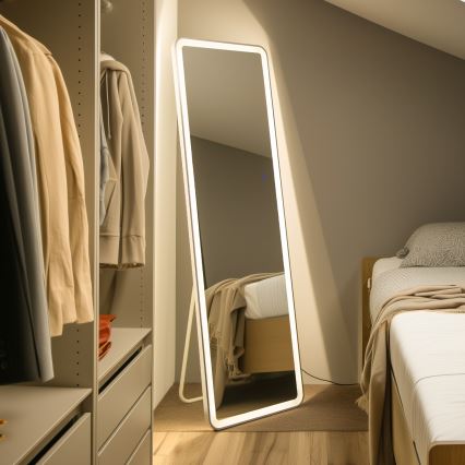 Brilagi - Staande spiegel ELEGANZA LED/42W/230V 160x50 cm IP44 CRI 90 dimbaar + CCT