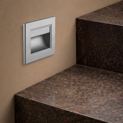 Brilagi - STEP LIGHT LED-trapverlichting, 1,5 W, 230 V, IP44, antraciet