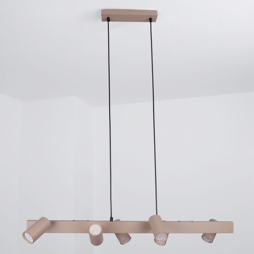 Brilagi - Suspension à câble SELE 6xGU10/30W/230V beige