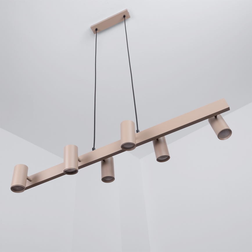 Brilagi - Suspension à câble SELE 6xGU10/30W/230V beige