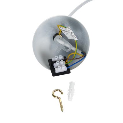 Brilagi - Suspension à câble WABI SABI 1xE27/40W/230V Ø 50 cm blanche