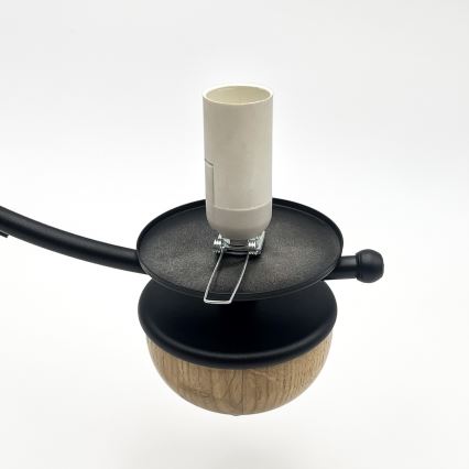 Brilagi - Suspension chaîne COTTAGE 5xE14/40W/230V hêtre/marron