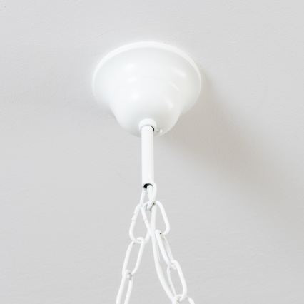 Brilagi - Suspension chaîne QUEEN 2xE14/40W/230V hêtre/crème
