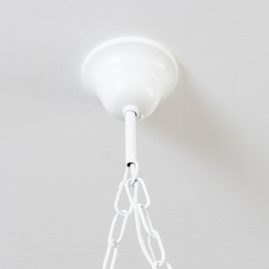 Brilagi - Suspension chaîne QUEEN 2xE14/40W/230V hêtre/crème